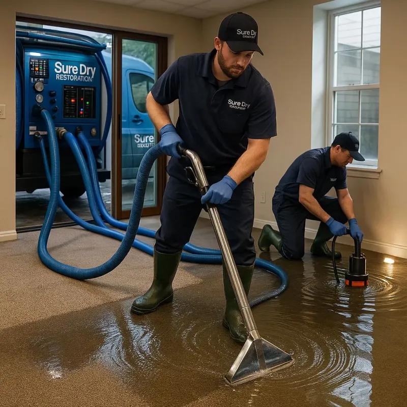 Water Extraction and Removal process in Carson, CA